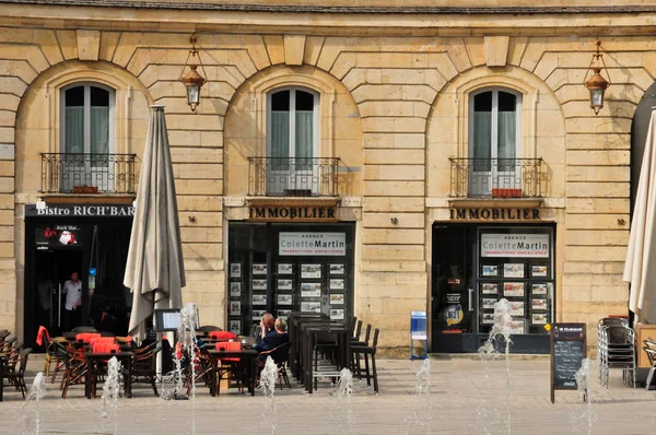 Dijon Frankreich April 2016 Der Malerische Platz Der Befreiung Stadtzentrum — Stockfoto
