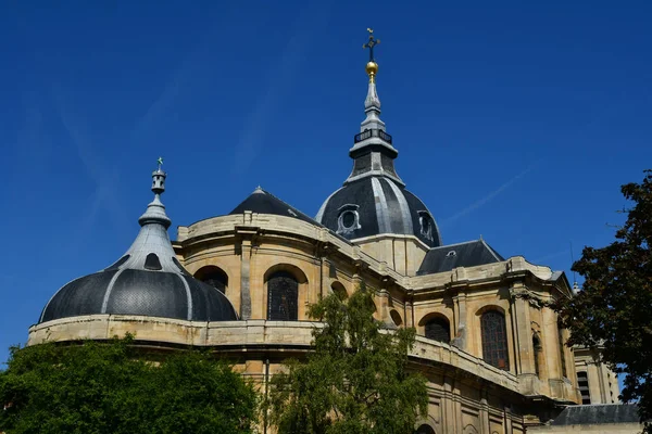Versailles Francie Září 2018 Barokní Katedrála Saint Louis Poblíž Hradu — Stock fotografie
