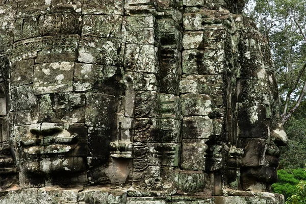 Siem Reap Kambodžské Království Srpen 2018 Angkor Bayon Temple — Stock fotografie