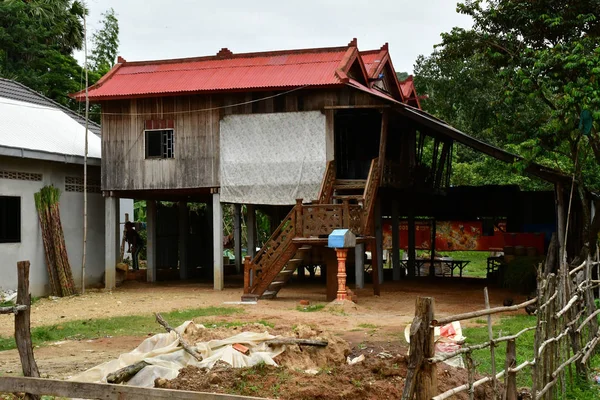 Kampong Chhnang Königreich Kambodscha August 2018 Das Malerische Dorf — Stockfoto