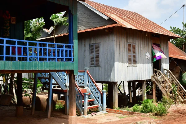 Koh Chen Königreich Kambodscha August 2018 Das Malerische Dorf — Stockfoto