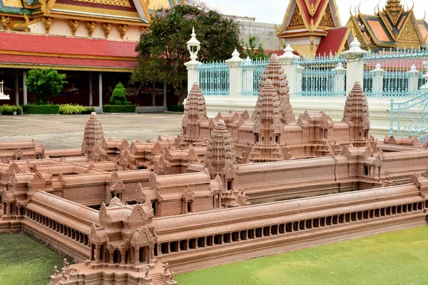 Phnom Penh Reino Camboya Agosto 2018 Palacio Real — Foto de Stock