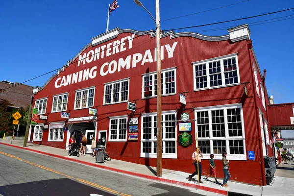 Monterey Estados Unidos Julio 2016 Fábrica Conservas Muelle Pescadores Centro — Foto de Stock