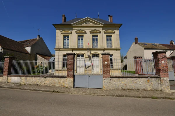 Themericourt France May 2018 City Hall — Stock Photo, Image