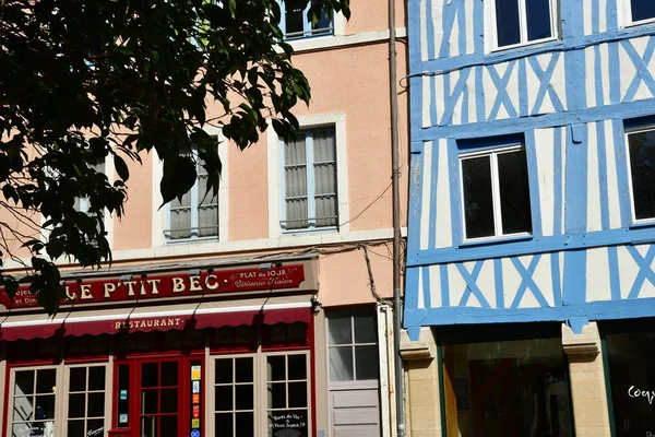 Rouen France Septembre 2018 Maison Dans Ville Historique — Photo
