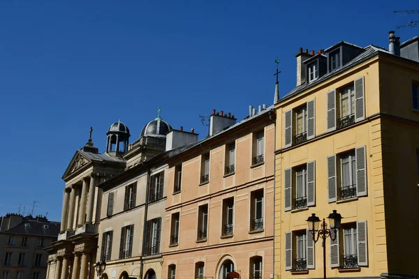 Versalhes França Setembro 2018 Bairro Notre Dame Perto Castelo — Fotografia de Stock