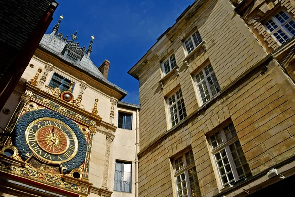 Rouen France September 2018 Gros Horloge Renaissance Monument Which Symbol — Stock Photo, Image
