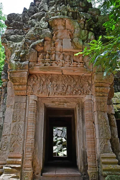 Siem Reap Reino Camboya Agosto 2018 Templo Prohm — Foto de Stock