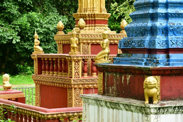 Siem Reap Königreich Kambodscha August 2018 Tempel Angkor Wat — Stockfoto