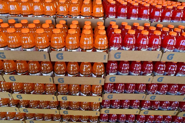 Oakhurst Usa Juli 2016 Gatorade Flessen Een Supermarkt — Stockfoto