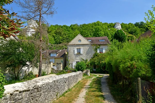 Haute Isle Francia Julio 2018 Pintoresco Paisaje Verano — Foto de Stock