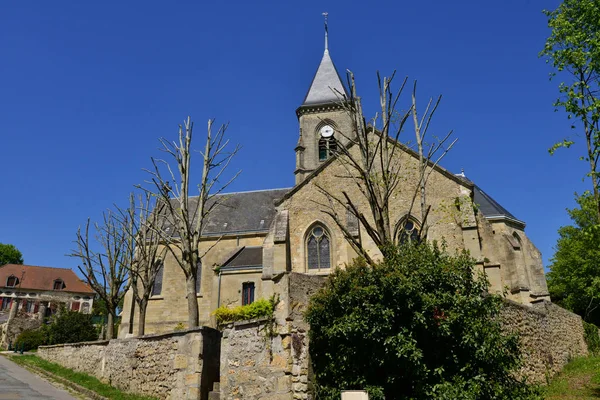 Fremainville Francia Maggio 2018 Chiesa — Foto Stock