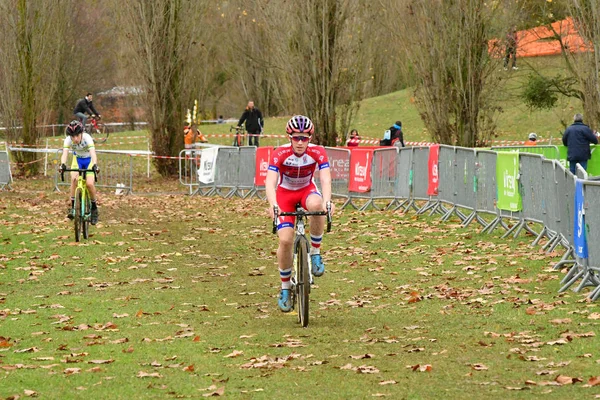 Verneuil Sur Seine Francia Dicembre 2018 Ciclocroce Coppa Dell Ile — Foto Stock