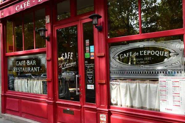 Rouen Fransa Eylül 2018 Restoran Tarihi Şehrin — Stok fotoğraf