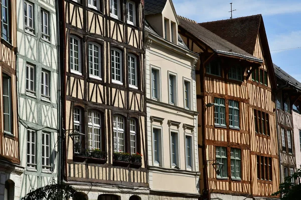 Rouen Francia Settembre 2018 Casa Nella Città Storica — Foto Stock