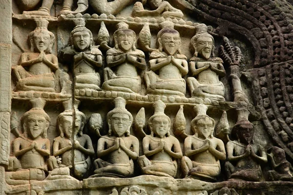 Σιέμ Ριπ Βασίλειο Της Καμπότζης Αύγουστος 2018 Ναός Angkor Wat — Φωτογραφία Αρχείου