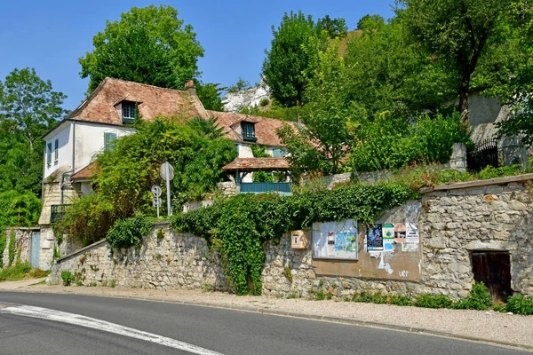 Haute Isle Frankrijk Juli 2018 Het Schilderachtige Landschap Zomer — Stockfoto