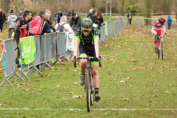 Verneuil Sur Seine Francie Prosince 2018 Cyclo Cross Šálek Ile — Stock fotografie