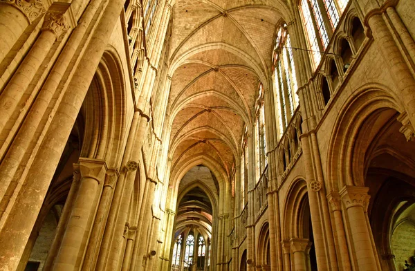 Evreux Fransa Ocak 2017 Gotik Notre Dame Katedrali — Stok fotoğraf