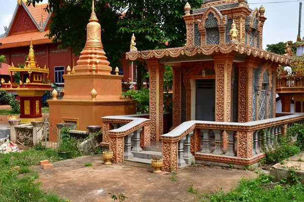 Koh Chen Koninkrijk Van Kambodja Augustus 2018 Het Schilderachtige Dorpje — Stockfoto