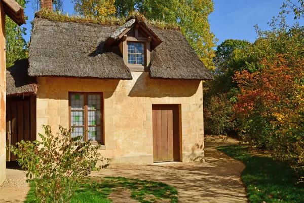 Versailles France Octobre 2018 Hameau Domaine Marie Antoinette Dans Parc — Photo