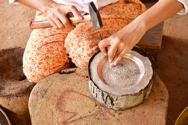 Koh Chen Reino Camboja Agosto 2018 Oficina Gravador — Fotografia de Stock