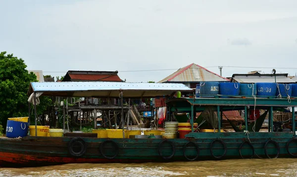 Kampong Chhnang Reino Camboya Agosto 2018 Pintoresco Pueblo — Foto de Stock