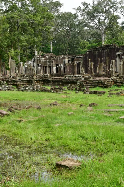 Siem Reap Kingdom Cambodia August 2018 Angkor Bayon Temple — Stock Photo, Image