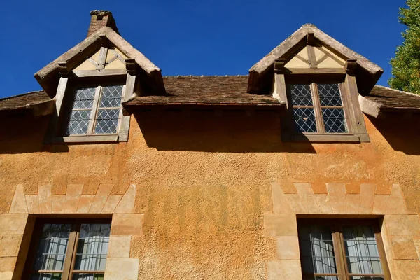 Versalhes França Outubro 2018 Aldeia Propriedade Marie Antoinette Parc Palácio — Fotografia de Stock