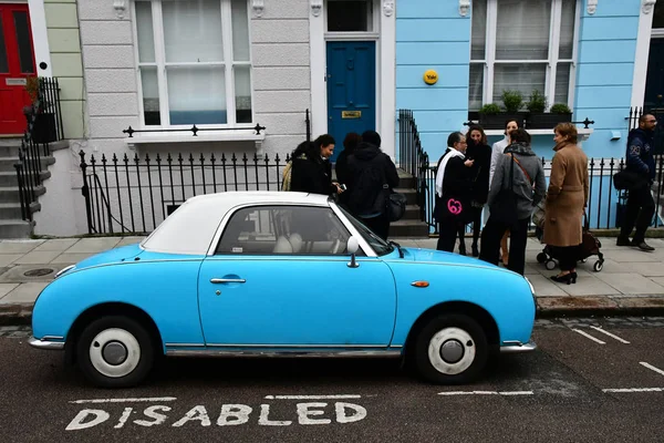 Londra Ngiltere Mart 2018 Araba Buildinf Cephe Pitoresk Camden Lçe — Stok fotoğraf