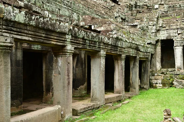 Siem Reap Kingdom Cambodia August 2018 Angkor Bayon Temple — Stock Photo, Image