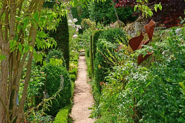 Dit Joli Village Francia Luglio 2018 Giardino Del Museo Degli — Foto Stock