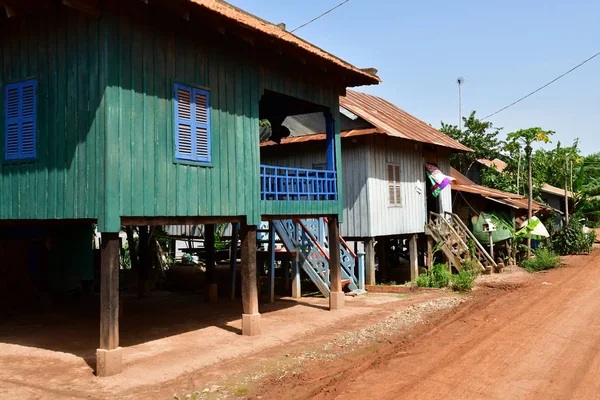 Koh Chen Königreich Kambodscha August 2018 Das Malerische Dorf — Stockfoto