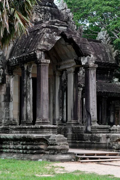Siem Reap Kambodžské Království Srpen 2018 Chrám Angkor Wat — Stock fotografie