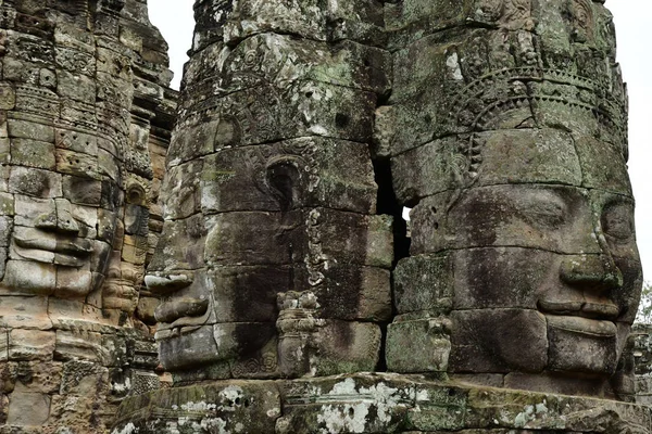 Siem Reap Royaume Cambodge Août 2018 Temple Angkor Bayon — Photo