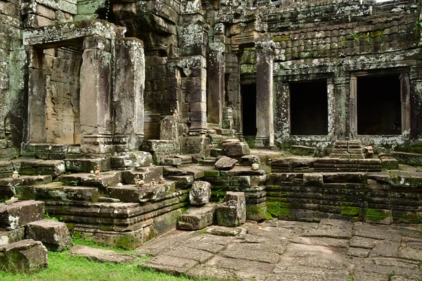 Siem Reap Reino Camboya Agosto 2018 Templo Angkor Bayon — Foto de Stock