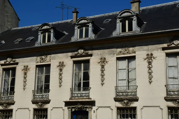 Versalles Francia Septiembre 2018 Distrito Notre Dame Cerca Del Castillo — Foto de Stock