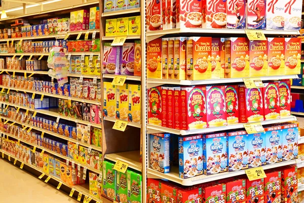 Oakhurst Eua Julho 2016 Mercadorias Supermercado — Fotografia de Stock