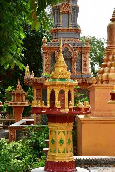 Koh Chen Kingdom Cambodia August 2018 Picturesque Village — Stock Photo, Image