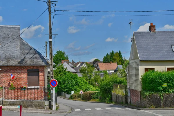 Sommery France June 2016 Small Village — Stock Photo, Image