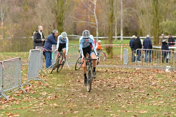 Verneuil Sur Seine Francie Prosince 2018 Cyclo Cross Šálek Ile — Stock fotografie