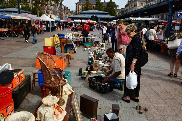 Rouen Franz September 2018 Flohmarkt Auf Dem Platz Saint Marc — Stockfoto