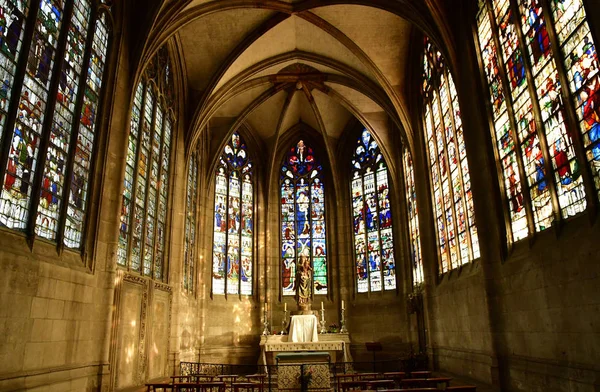 Evreux Γαλλία Ιανουαρίου 2017 Τον Γοτθικό Καθεδρικό Ναό Της Νοτρ — Φωτογραφία Αρχείου