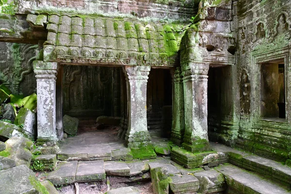Siem Reap Reino Camboja Agosto 2018 Templo Prohm — Fotografia de Stock