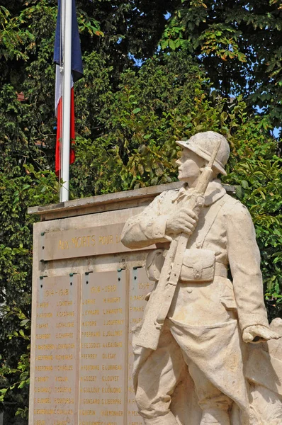 Les Mureaux France May 2011 War Memorial — Stock Photo, Image