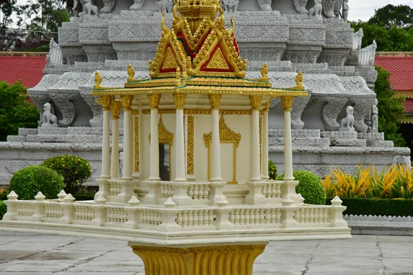 Phnom Penh Reino Camboja Agosto 2018 Palácio Real — Fotografia de Stock