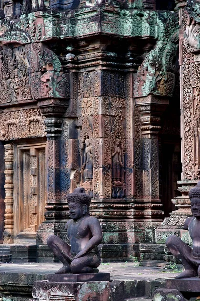 Siem Biçmek Kamboçya Ağustos 2018 Banteay Srei Tapınağı — Stok fotoğraf