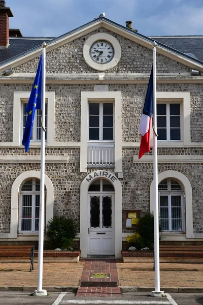 Etretat Francja Maja 2017 Ratusz — Zdjęcie stockowe