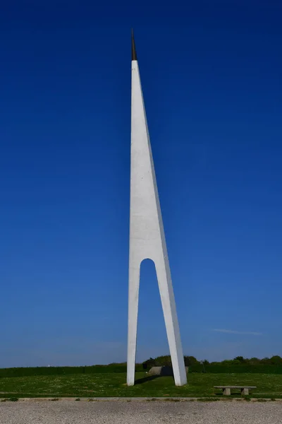 Etretat França Maio 2017 Monumento Nungesser Coli — Fotografia de Stock