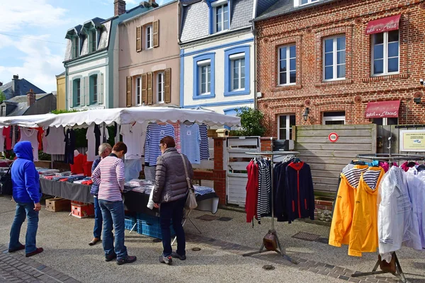 Etretat France May 2017 Picturesque Market — Stock Photo, Image